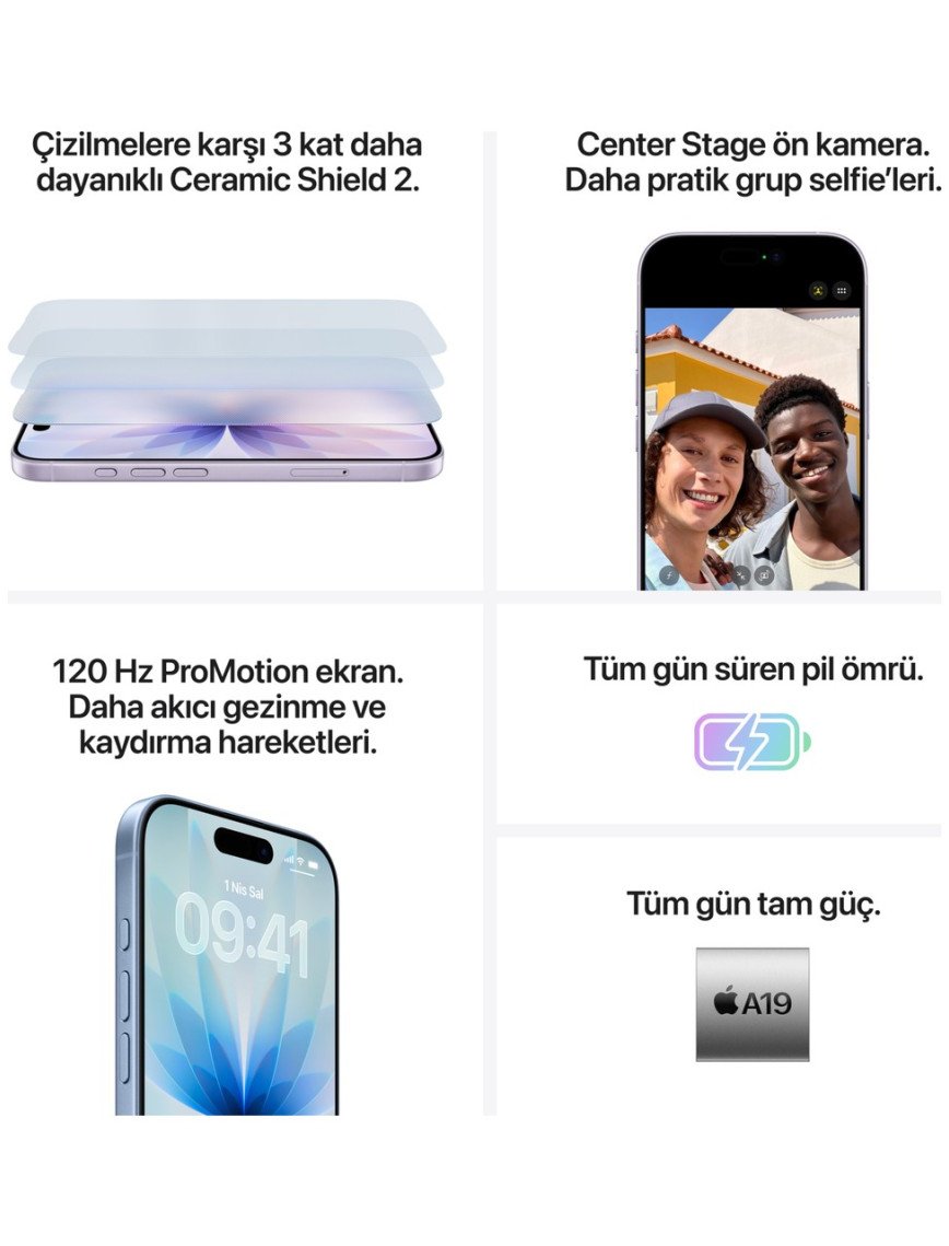 Apple iPhone 17 256 GB Sis Mavisi